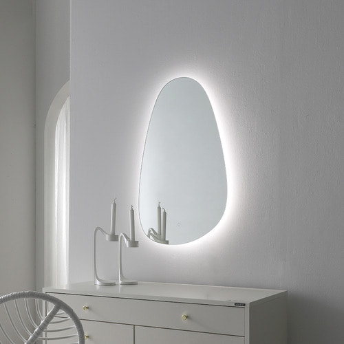 베티 무프레임 LED 비정형 디밍기능 거울/화장대거울